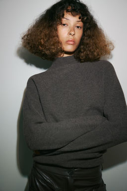 KNIT HIGH NECK JUMPER - Zara фото 2