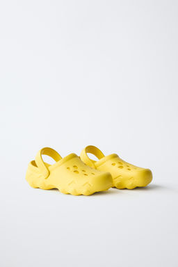 ZUECO DEPORTIVO ENGOMADO / Amarillo - Zara фото 2