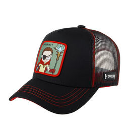 Бейсболка CAPSLAB арт. CL/REM2/1/CAS/EV1 Rick and Morty Evil Morty (черный / красный)