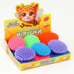 Развивающая игрушка Растяни, МИКС, в шоубоксе - Funny toys фото 6