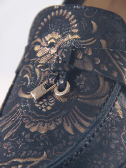 Лоферы лоферы EDART 170.2699bl. Черный грация  фото 20