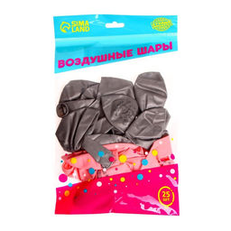 Воздушные шары латексные 12" «Доченька, с днём рождения», 25 шт.