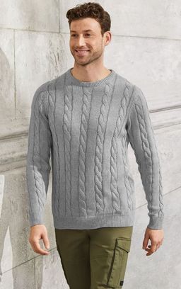 Пуловер крупной вязки мужской LIVERGY
