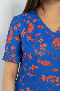 Платье Признание в любви (синее) П12654-25 - Lt collection фото 3