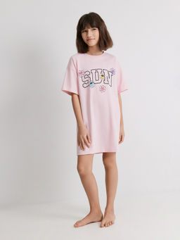 ACOOLA / Ночная сорочка детская для девочек Ananas розовый