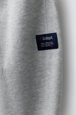 BARREL PLUSH TROUSERS WITH LABEL - Zara фото 4