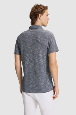 Erkek Lacivert Regular Fit Polo Yaka Ti__rt