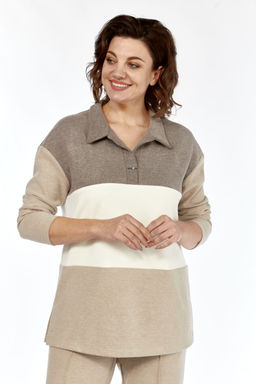 Костюм BAGIRA ANTA 1074 беж+кофейный+молоко фото 2