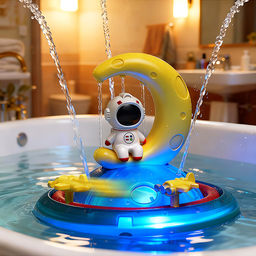 Игрушка для купания "Аква астронавт" в коробке