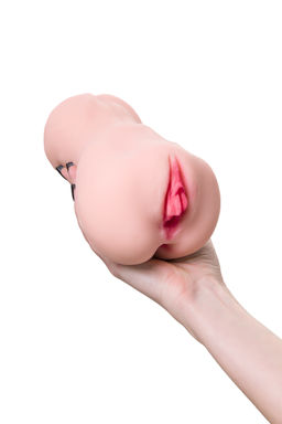 Мастурбатор реалистичный с двойным слоем KOKOS EDITION 003 MARIA, TPR, телесный, 18 см