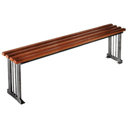 Лавка садовая «Мадрид», 160×30×44 см, металл, дерево