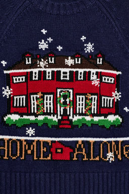 HOME ALONE KNIT JUMPER - Zara фото 4