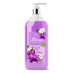 Гель для душа Milana Черная орхидея с маслом семян хлопка, 750 мл - Grass фото 2