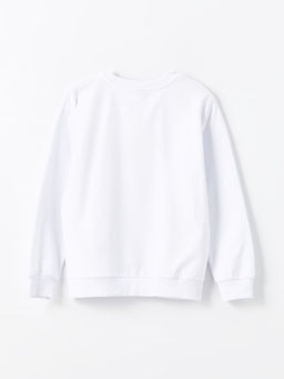 Bisiklet Yaka K?z ?ocuk Sweatshirt - Waikiki фото 2