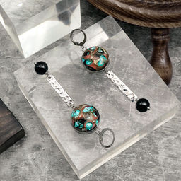 Серьги из муранского стекла - Vloes фото 4