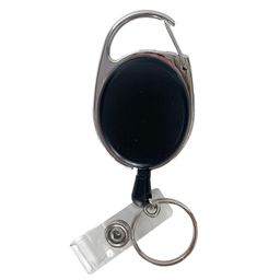 Брелок-ретрактор на клипсе с карабином - работает по принципу катушки№1509