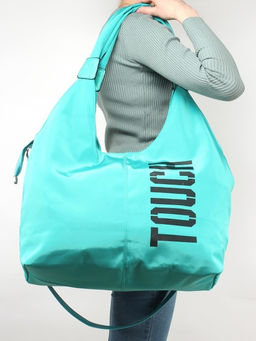 Сумка женская текстиль BoBo-8902 (touch), 1 отдел, зеленый SALE 260649  фото 4