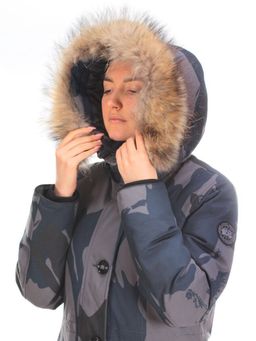 AH2580 Camouflage Куртка зимняя женская CANADA GOOSE (200 гр. био-пух) - Fashion фото 12