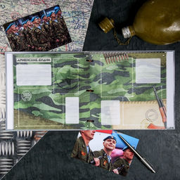 Дембельская книга на ленте ДМБ, 32 листа, 20 х 20 см - Семейные традиции фото 9