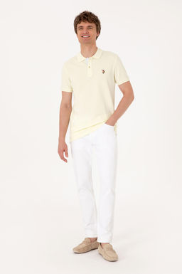 Erkek Slim Fit Polo Yaka Limon Basic Ti__rt Sepette S_rpriz _ndirim - U.s. polo assn фото 4