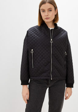 Стеганая куртка-бомбер - Incity фото 13