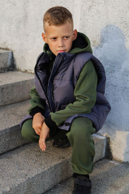 Комбинезон утепленный TRAVEL, уголь - Inzibe фото 50