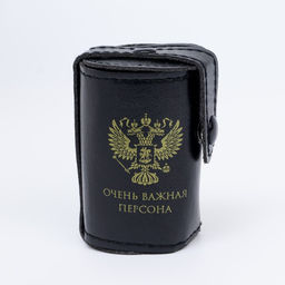 Стопки в чехле Очень важная персона: нержавеющая сталь, набор 3 шт. ? 30 мл