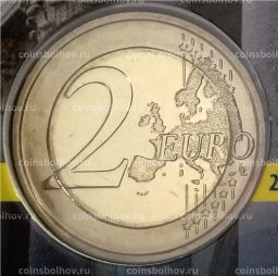 Монета 2 евро 2017 года Бельгия  200 лет со дня основания Гентского университета (в блистере)