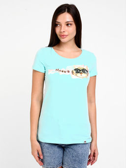 Футболка женская _ 12380/Cat