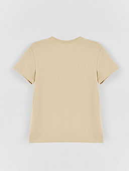 Футболка для мальчиков бежевая с надписью - Mark formelle фото 8