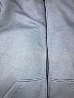 Толстовка женская футер начес 3-х нитка "РОКСАНА" ИНДИГО с ДЕФЕКТОМ