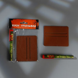 Набор 100% мужику, картхолдер и пластиковая ручка - Simaland фото 2