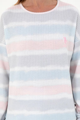 Женский пижамный комплект песочного цвета Неожиданная скидка в корзине - U.s. polo assn фото 5