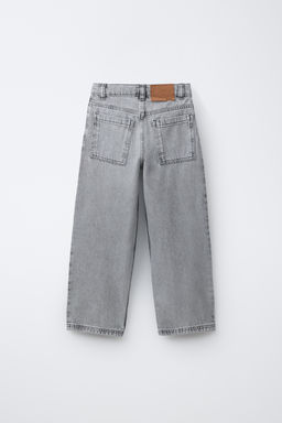 JEANS RELAXED BAGGY / Gris claro - Zara фото 2