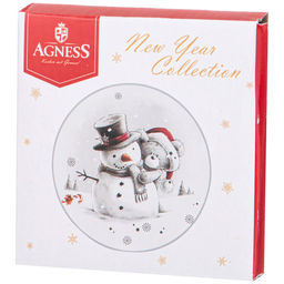 ПОДСТАВКА AGNESS С НОВЫМ ГОДОМ! 11 СМ  фото 2