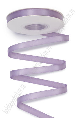 Лента атласная двусторонняя 1 см*25 ярд (SF-7881) фиолетовый №0047