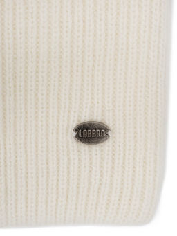 Шапка жен. шерсть+анг+нейл LB-A53061 white - Labbra фото 3