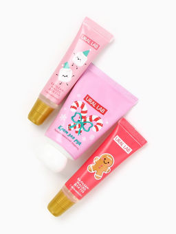 Новогодний подарочный набор косметики: крем для рук, бальзам для губ, пилочка для ногтей, URAL LAB фото 5