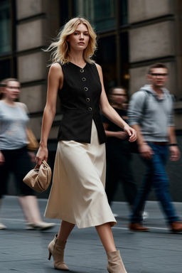 TRENDYOLMILLA K?rm?z? Fitted Yuvarlak Yaka Dokuma Yelek TWOAW25YE00074  фото 15