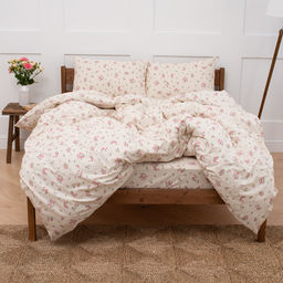 КПБ Чистый хлопок евро макси с простыней на резинке, наволочки 50х70, 100% хлопок, Мильфлер ВБ Пододеяльник 200х220; простыня на резинке 180х200х30; наволочка 50х70 (2шт) Евро с простыней на резинке 180х200х30