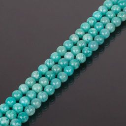 Бусины для украшений из Амазонита (40 бусин)