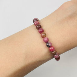 Браслет из Родонита 17 см
