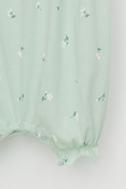 Crockid _ КР 6408/пастельно-зеленый,милые цветочки к543 полукомбинезон (песочник) д/дев яс фото 7