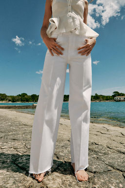 JEANS Z1975 STRAIGHT TIRO MEDIO / Blanco