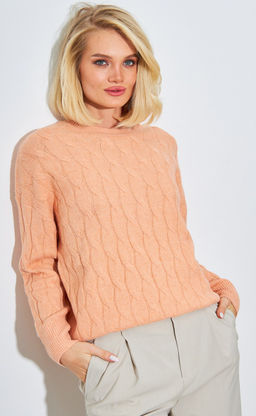 Джемпер женский F322-15133 персиковый - Fine joyce фото 6