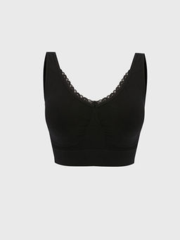 Balensiz Dolgusuz D?z Seamless Sporcu S?tyen
