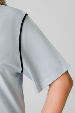 Арт. 31114 Футболка женская 50-58 (5 шт) Цвет:Голубой - Калинка фото 10