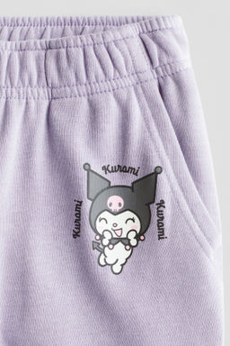 Joggers en tejido sudadera con motivos estampados - H&m фото 5