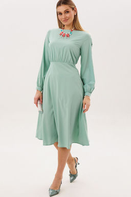 Платье ANELLI 1836 дымчатый нефрит  фото 3