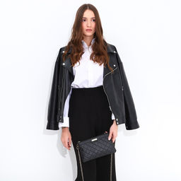 Сумка-клатч на молнии, цвет чёрный - Simaland фото 7